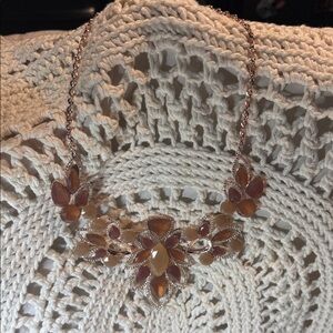 INC International Concepts Gold and Purple Necklace